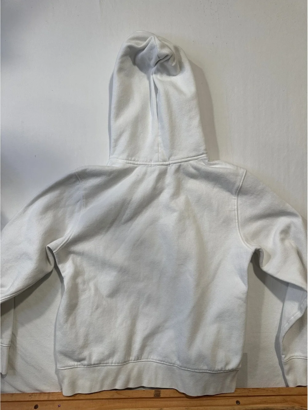 Polo Ralph Lauren Polo Bear Hoodie Girls L 14-16 White Pullover Sweatshirt